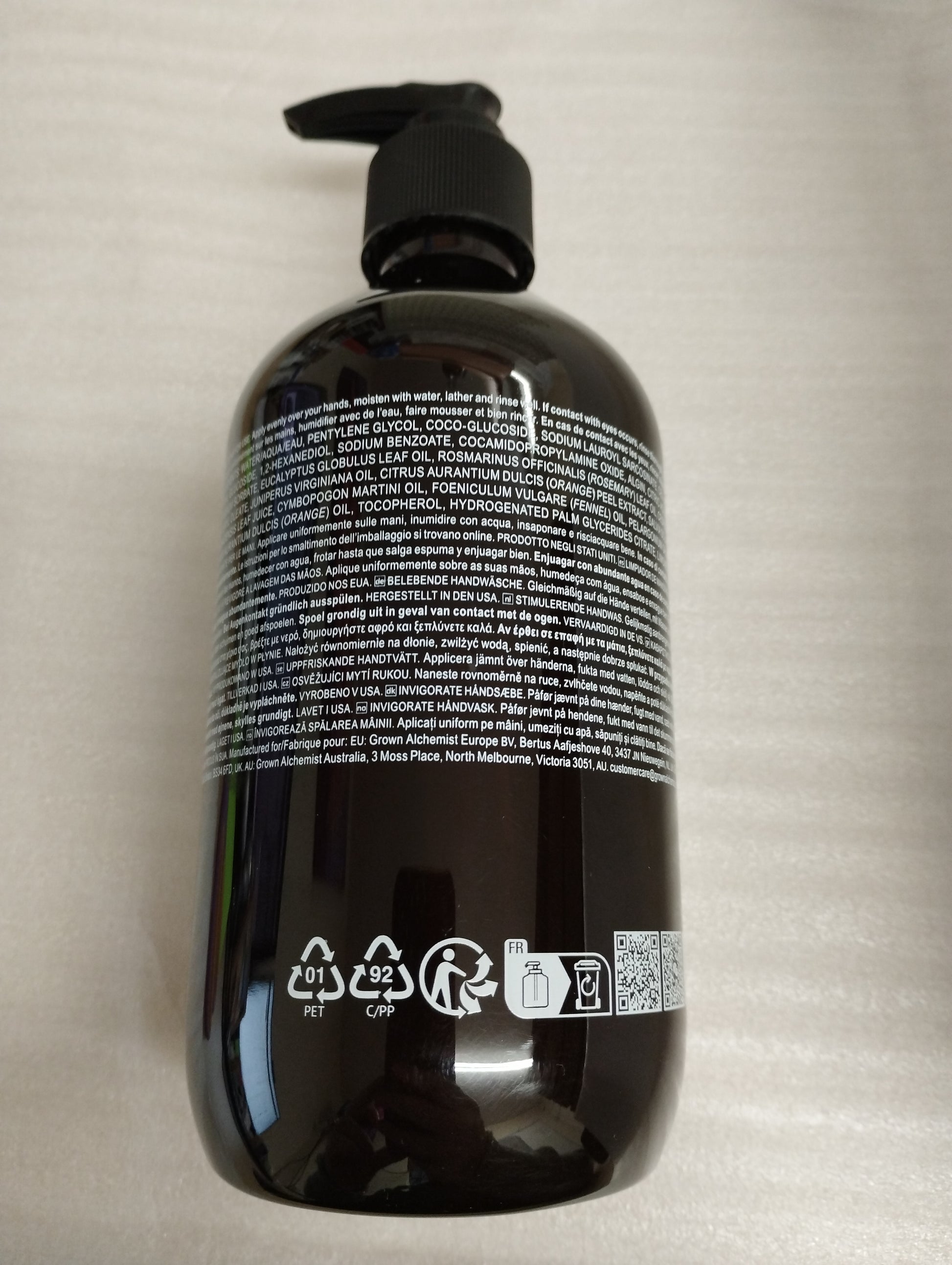 Grown Alchemist Invigorate Hand Wash (500mL)