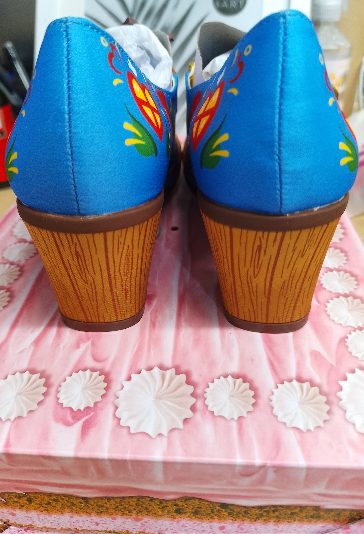 Hot Chocolate Design Chocolaticas Mid Heels CUCKOO Shoes HCD UK SHOES CUCU-UK3