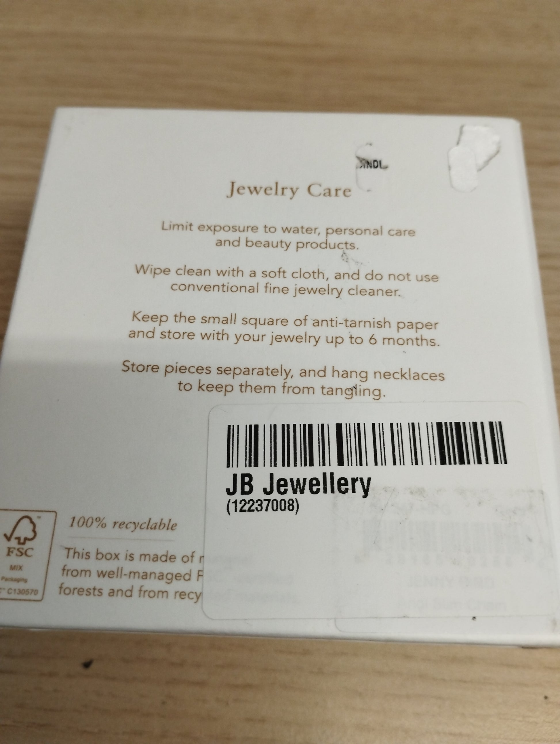 JENNY BIRD Gold-Plated Andi Slim Paperclip Chain Necklace RRP:£125