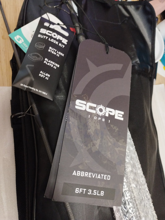 Nash Scope OPS Rod - Black Duplon Handle 6ft 3.5lbs