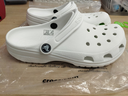 Crocs Classic Clog - WHITE - UK M6/W7