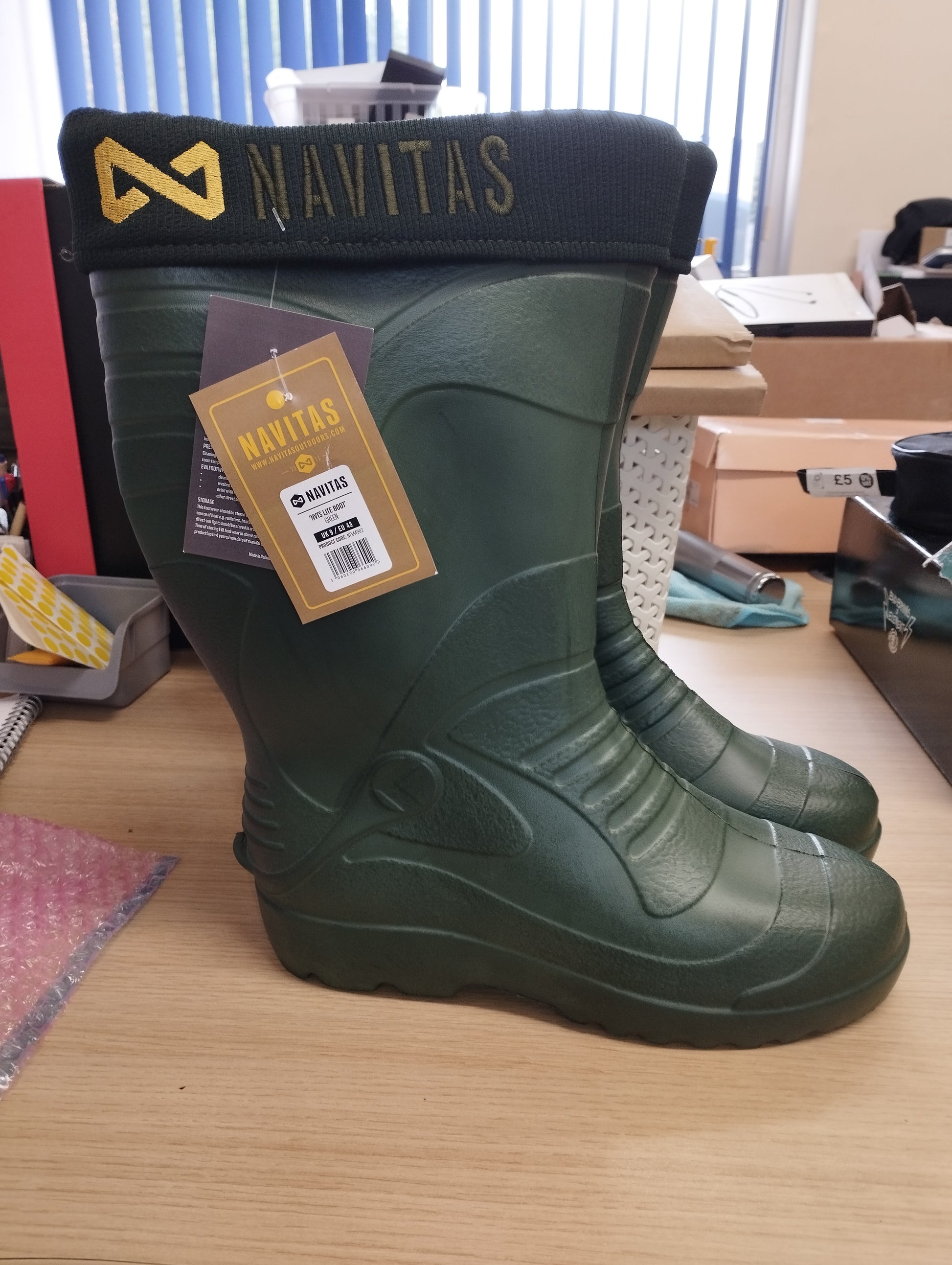 Navitas Lite Insulated welly boots-uk9