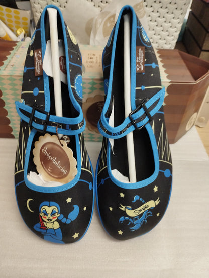 Hot Chocolate Design Scorpio Mary Janes- UK3