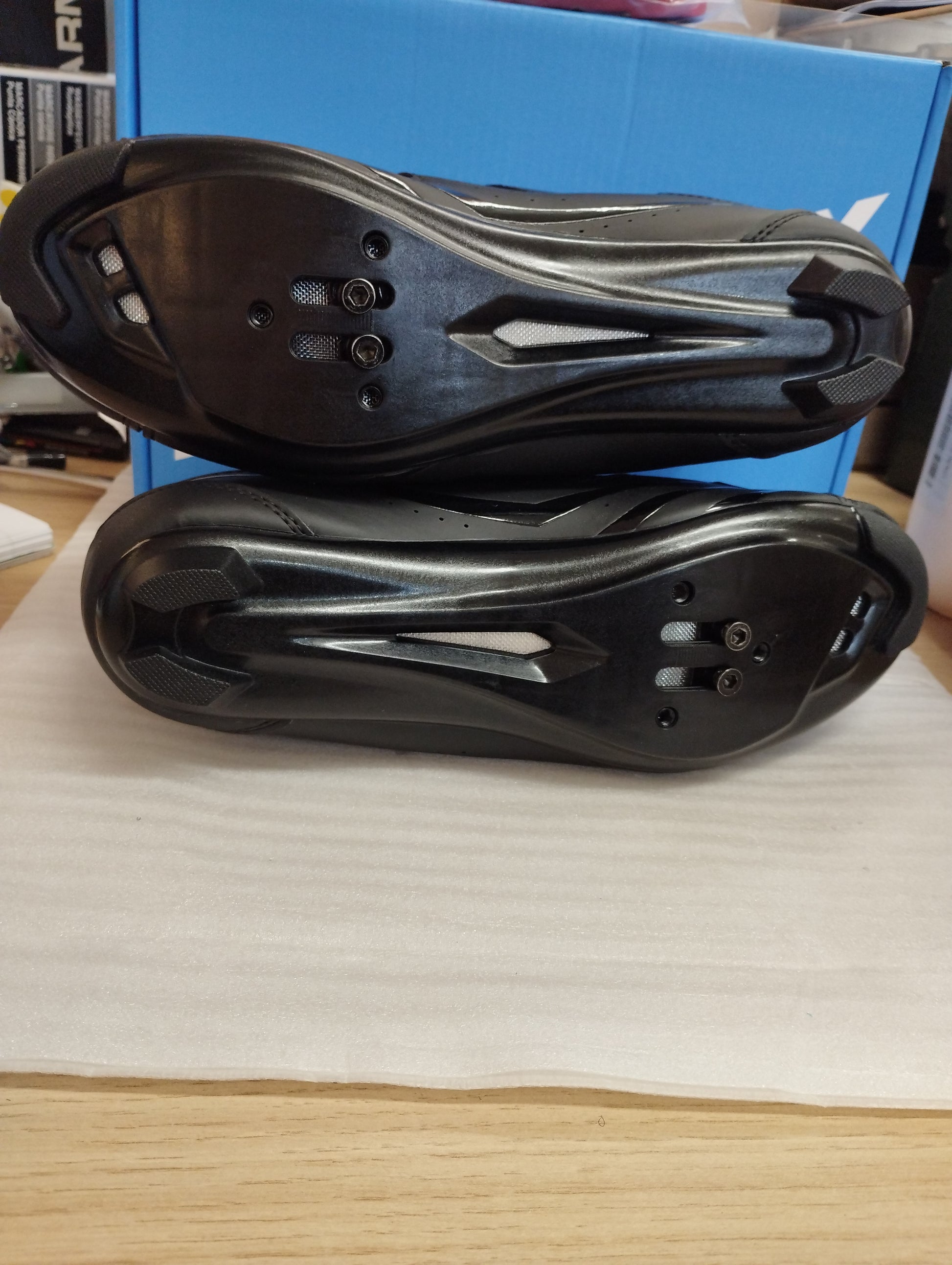 Fotgroy Cycling Shoes- UK6-250MM-BLACK