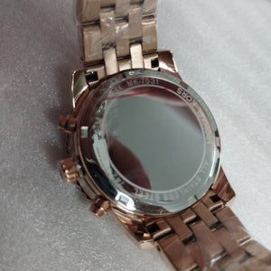 Michael Kors Mini Bryant Pavé Rose Gold-Tone Watch