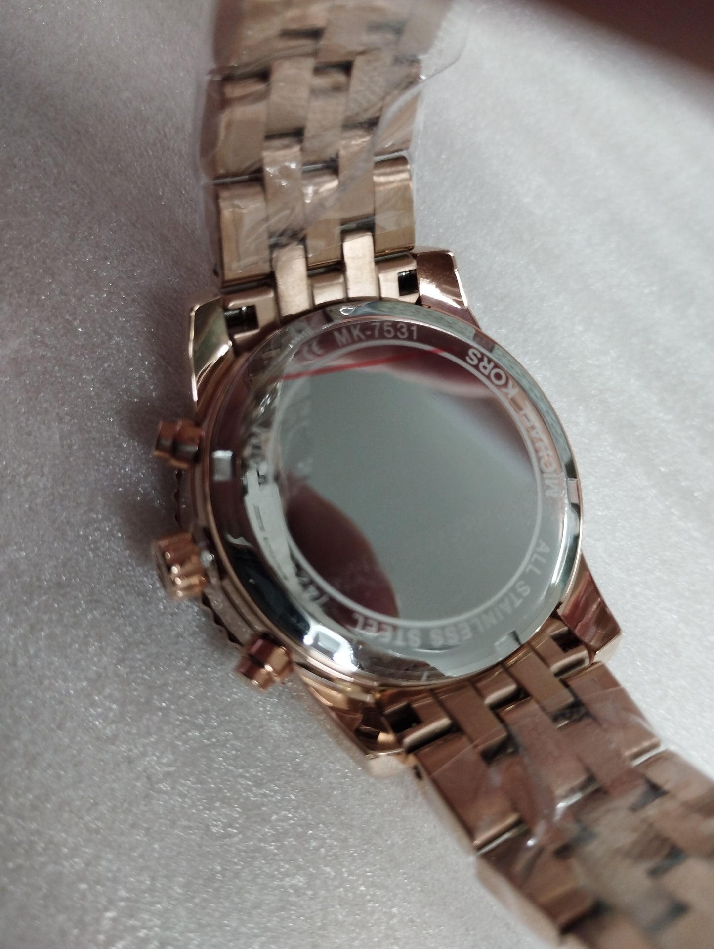 Michael Kors Mini Bryant Pavé Rose Gold-Tone Watch