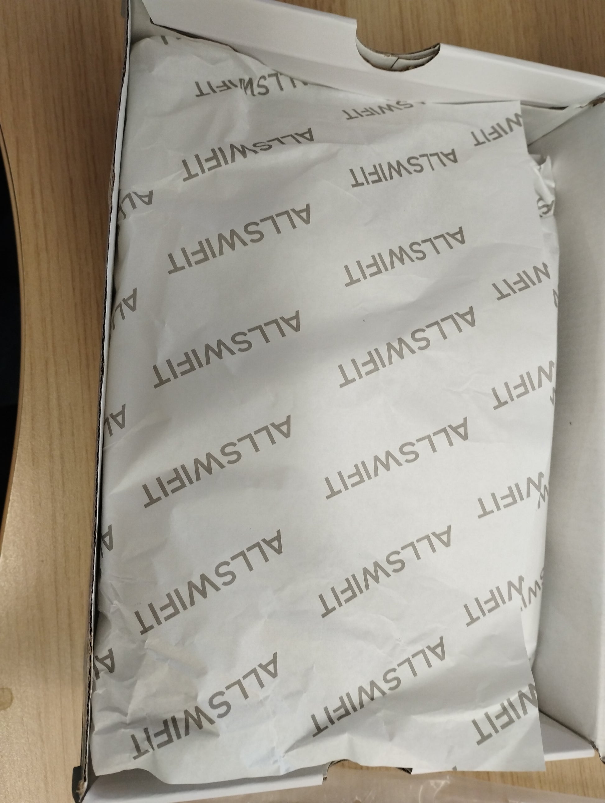 ALLSWIFT Women's Trainers Slip On Walking Shoes-UK4.5-WHITE