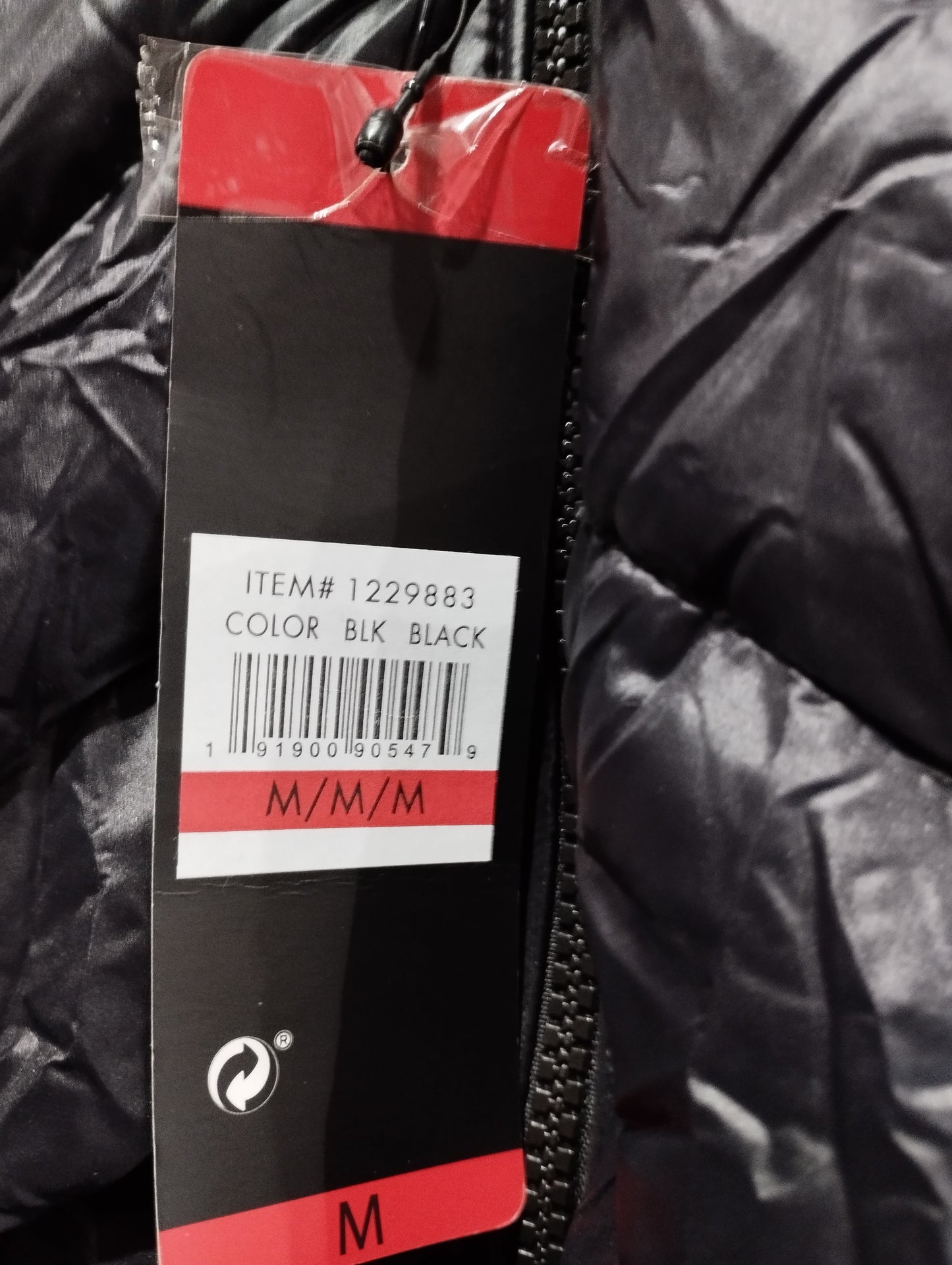 Andrew Marc long down coat Black Womens Medium