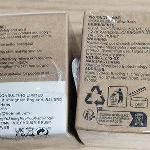 2 x Wood Sleep Tallow Balm-60g each New & Sealed