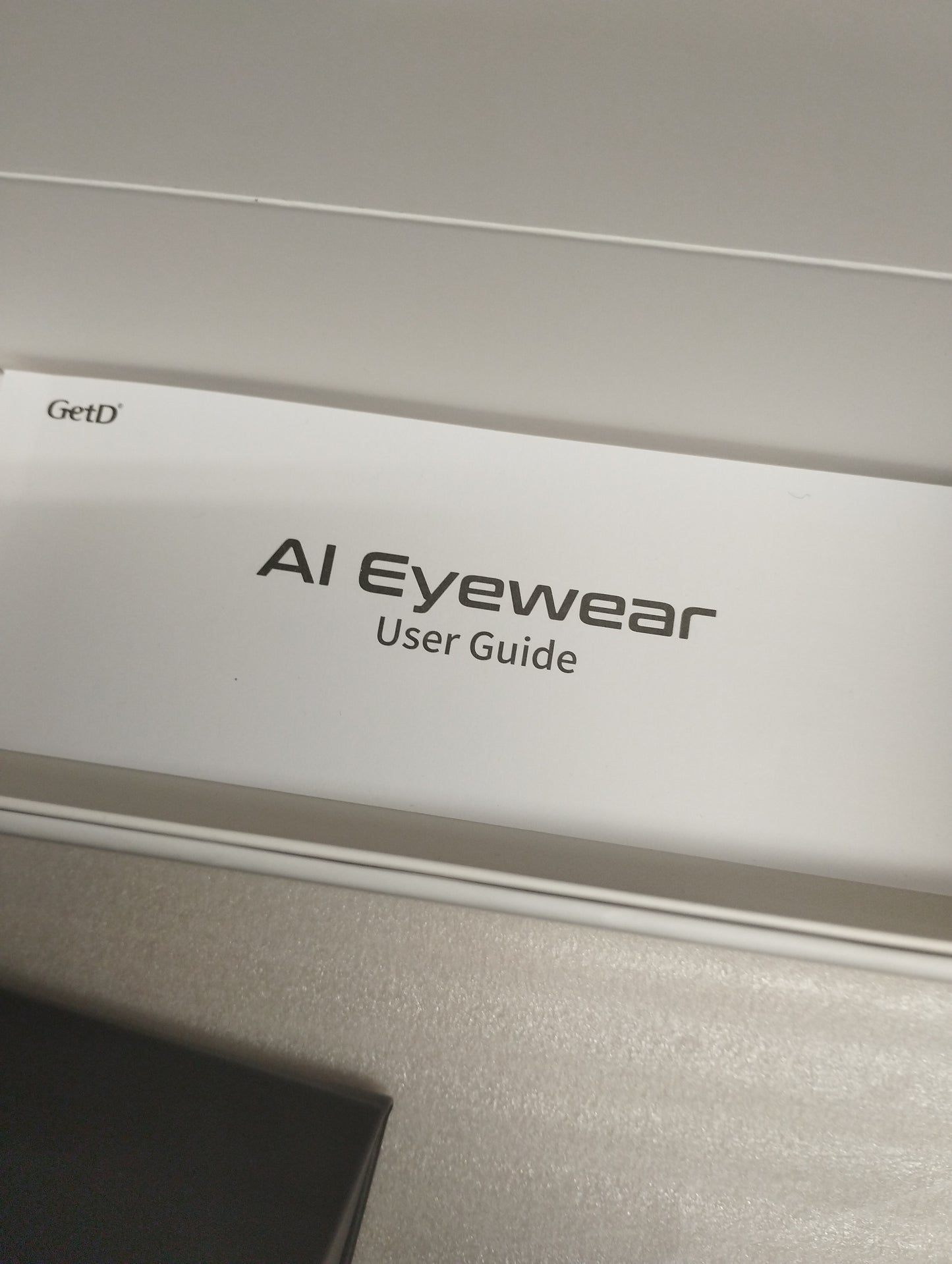 AI eyewear GetD smart eyewear gd01srj-po-c4 size 57