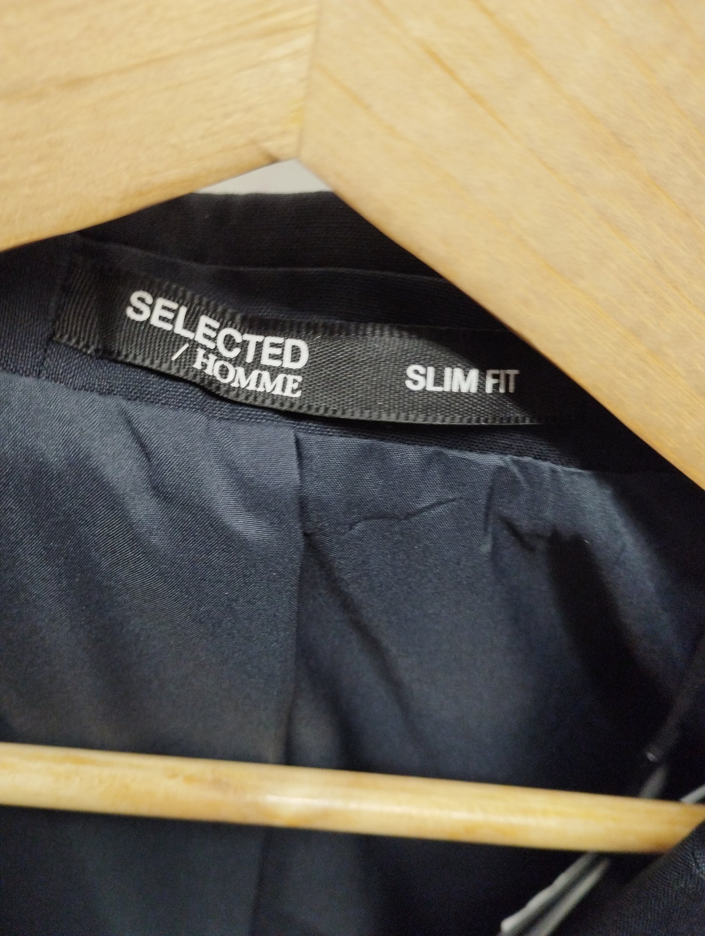 Selected Marzotto B-Dynamic Navy Blue Suit Blazer-38R