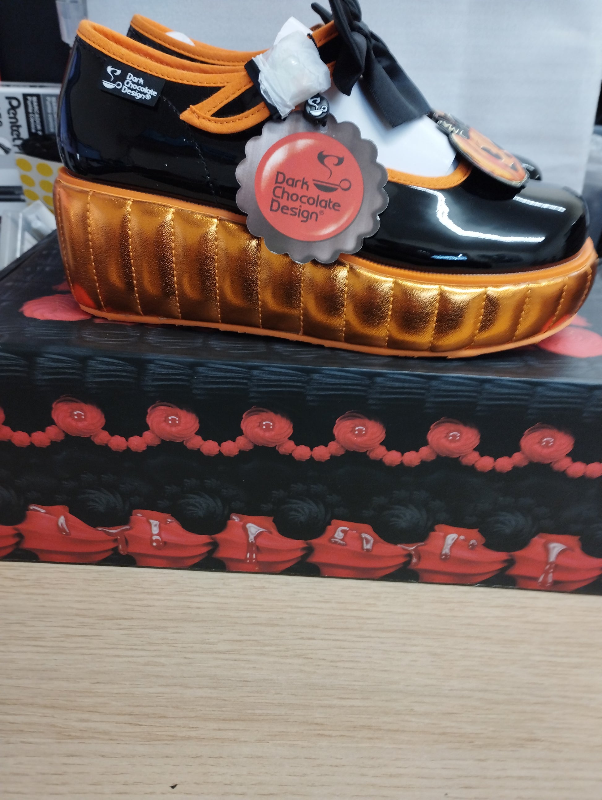 Hot Chocolate Design Pumpkinette-UK2.5/US5