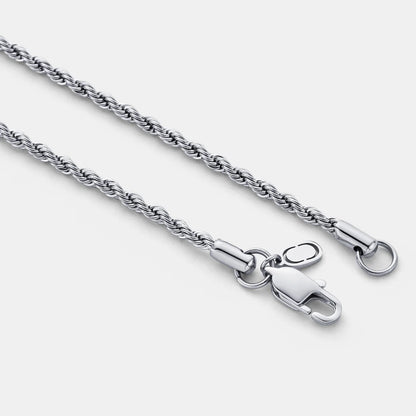 Craftd Rop Necklace- Silver-3mm-60cm