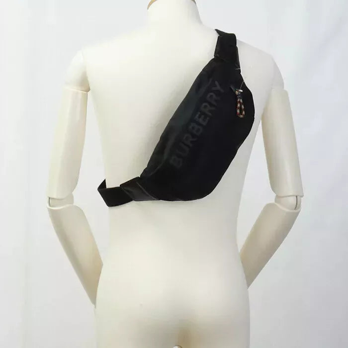 Burberry Sonny nylon bum bag -BLACK
