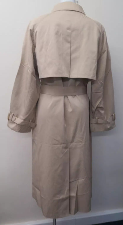 THE WHITE COMPANY-TRENCH COAT-CAMEL-UK16