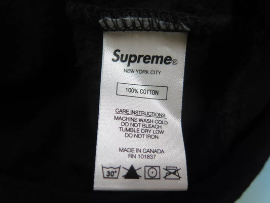 SUPREME HYSTERIC GLAMOUR SWEATSHIRT-BLACK-XLARGE