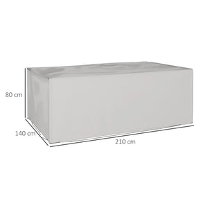 Outsunny Outdoor Garden Furniture Cover Waterproof-GREY