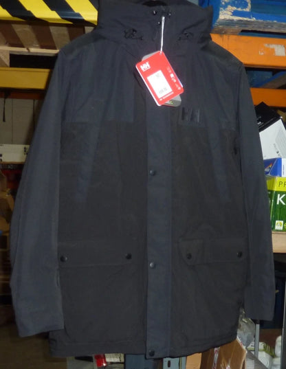 HELLY HANSEN ESCAPE PARKA-BLACK-XL