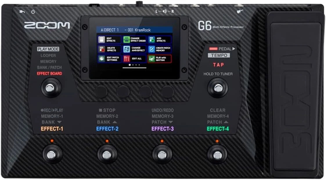 ZOOM G6 Guitar Multi Effects Processor Pedal Brand New