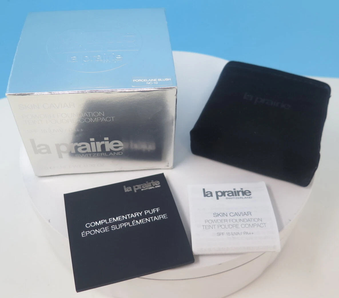 LA PRAIRIE SKIN CAVIAR POWDER FOUNDATION-NC-10 RRP£205