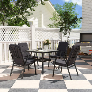 Outsunny Black 2 seats replacement chairs (CHAIRS ONLY)