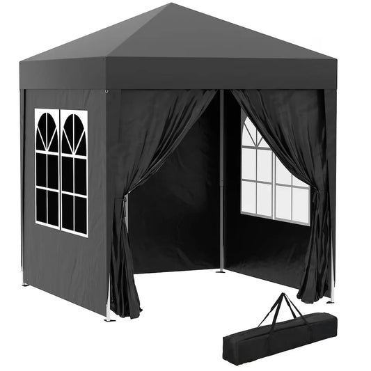 Outsunny 2mx2m Pop Up Gazebo Party Tent
