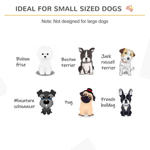 PawHut Freestanding Dog Gate, Wooden Foldable Pet Fence