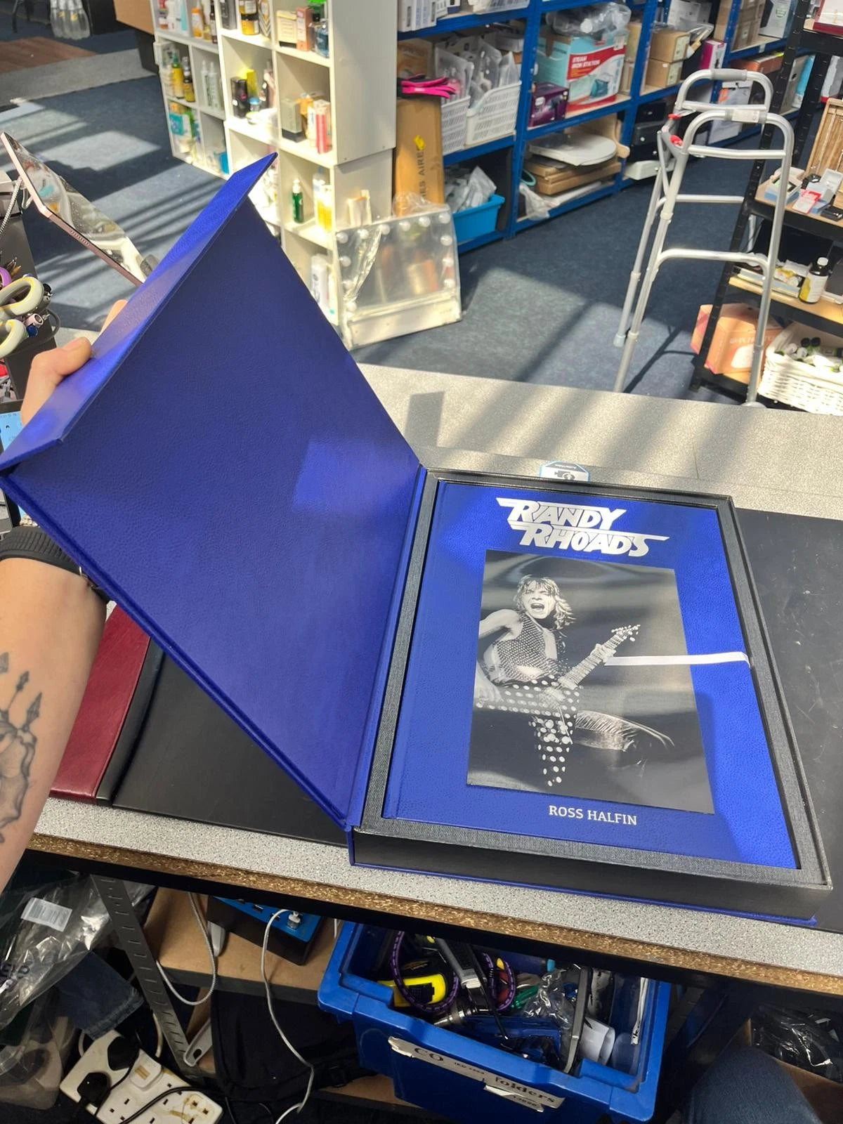 Ozzy Osbourne & Randy Rhoads – Signed Super Deluxe Book 134 OUT OF 150