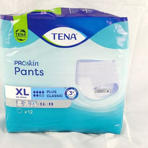 72 Tena Pants Plus Extra Large XL 120-160cm Men & Women Hygiene Disposable Pants