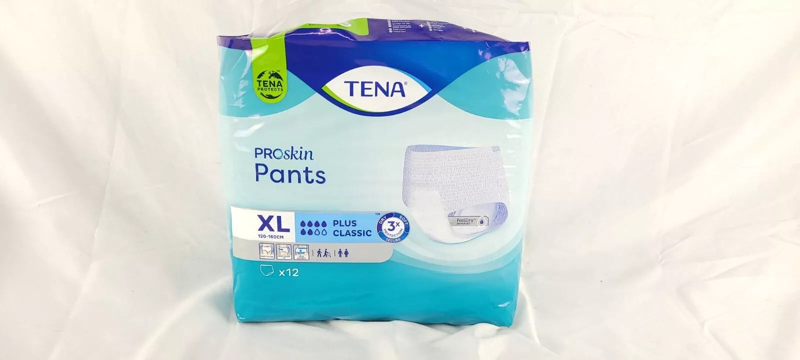 72 Tena Pants Plus Extra Large XL 120-160cm Men & Women Hygiene Disposable Pants