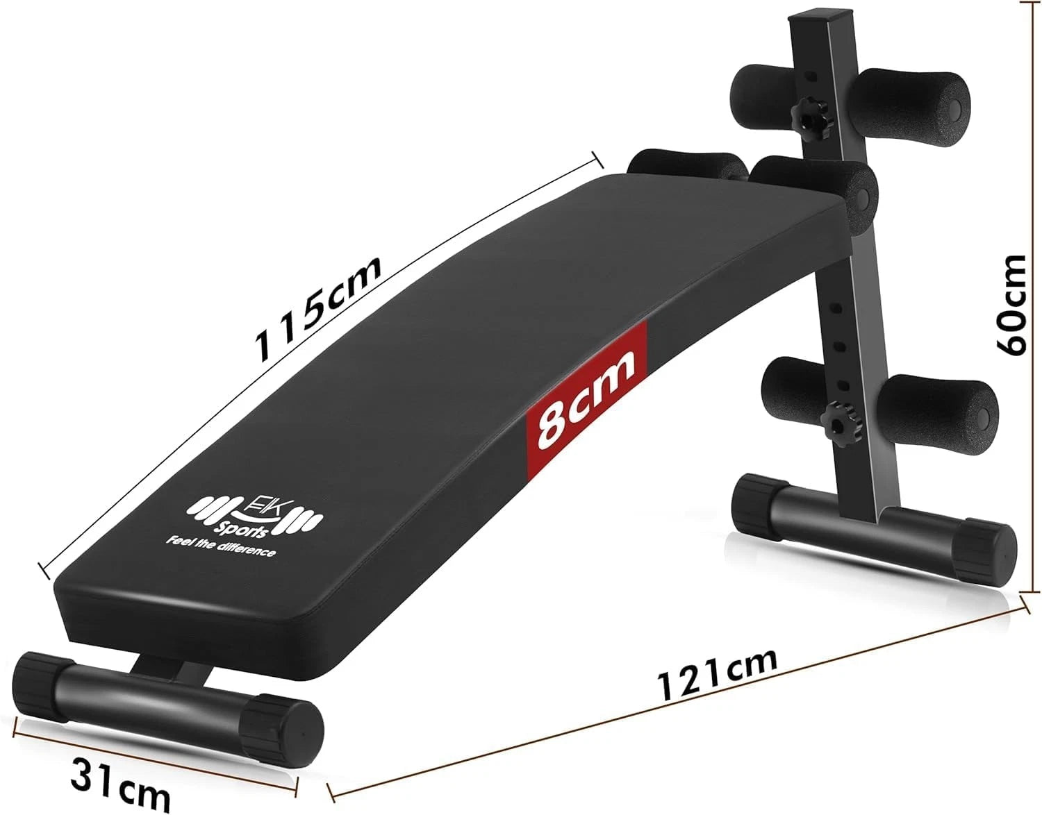 FK Sports Adjustable Weight Bench | Sit up Bench