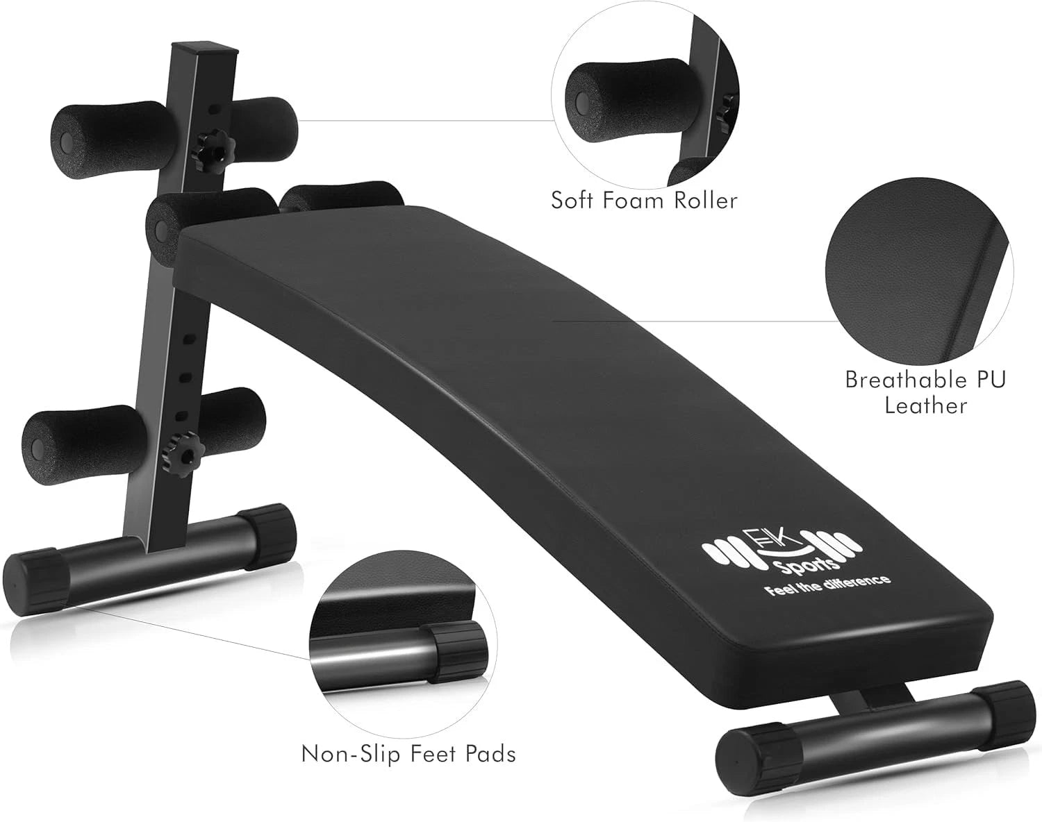 FK Sports Adjustable Weight Bench | Sit up Bench