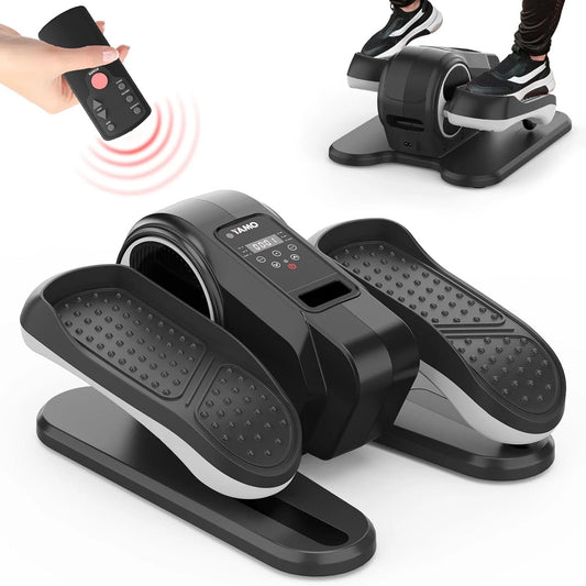 YAMO Under Desk Elliptical Machine 12 Adjustable Speed Levels