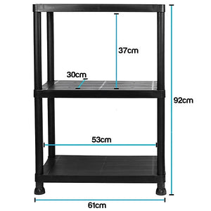 TekBox 3 Tier Garage Storage Shelves