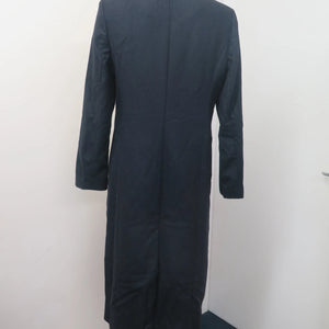 MONSOON TALLULAH WOOL RICH LONG TUXEDO COAT-BLACK-UK12