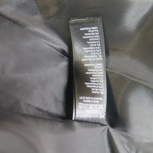 MONSOON TALLULAH WOOL RICH LONG TUXEDO COAT-BLACK-UK12