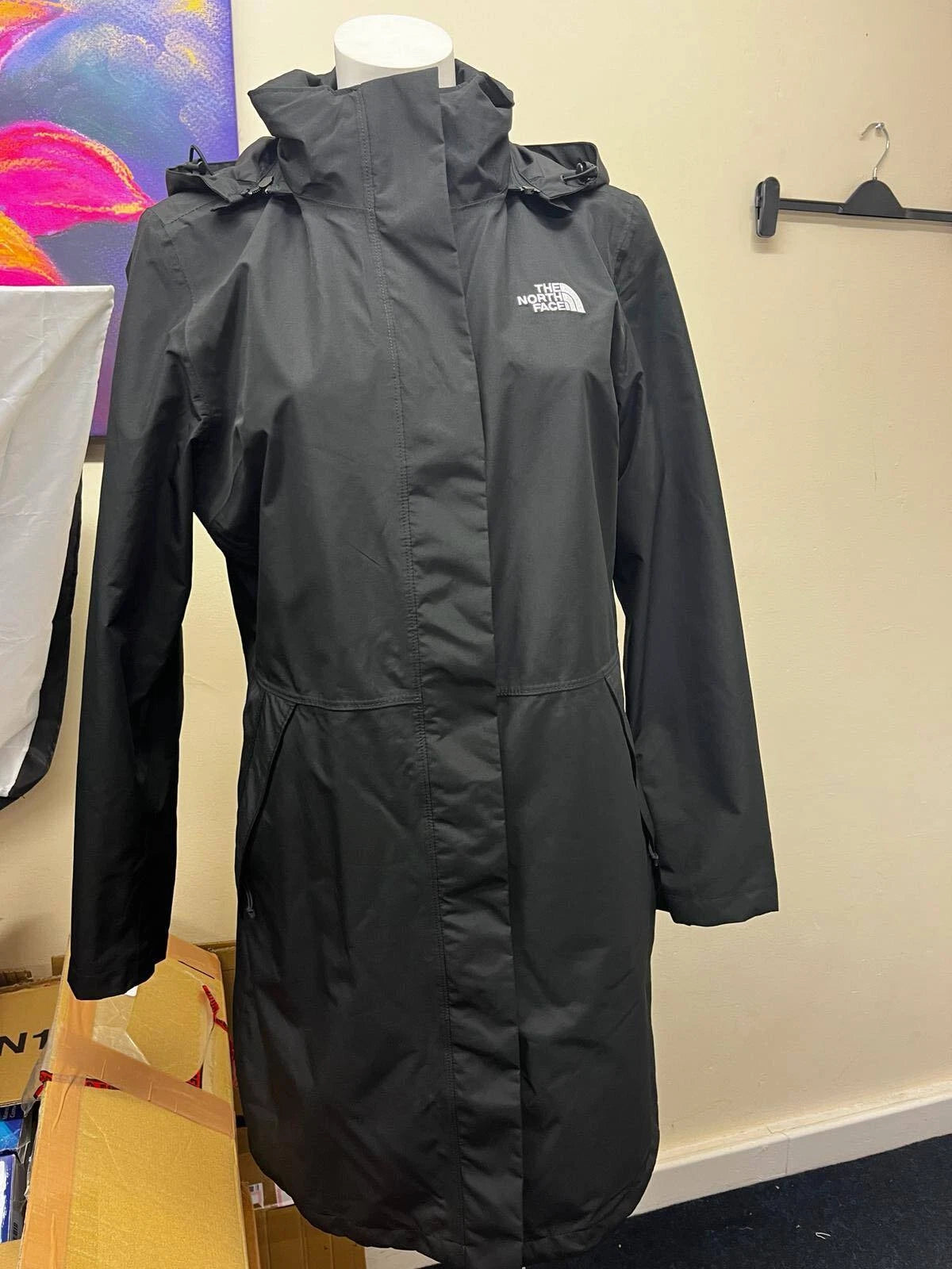 THE NORTH FACE WOMENS JACKET REMOVABLE LINING BLACK M
