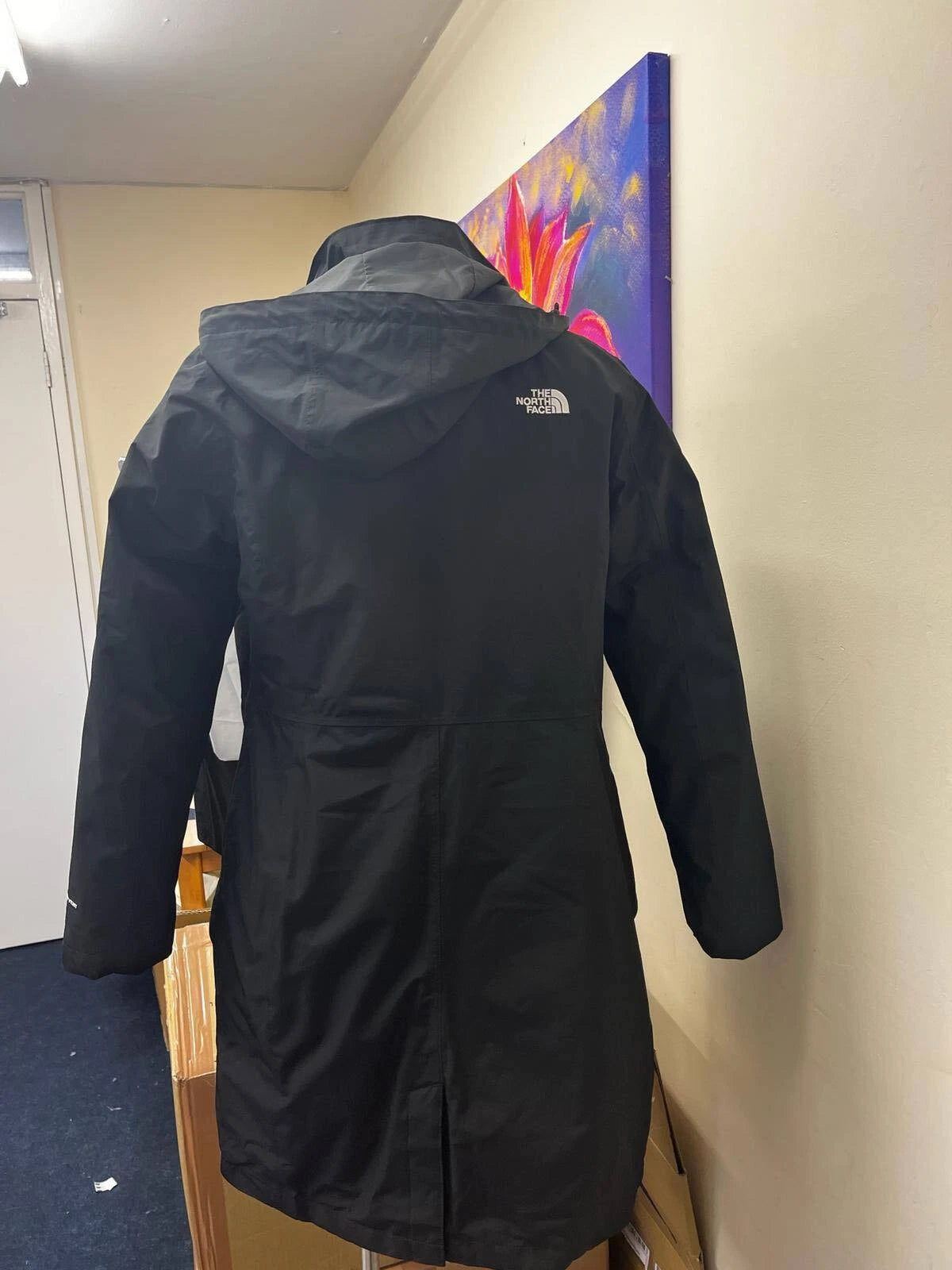 THE NORTH FACE WOMENS JACKET REMOVABLE LINING BLACK M