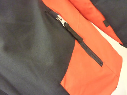 WOMENS SPYDER JACKET-LARGE-BLACK/RED