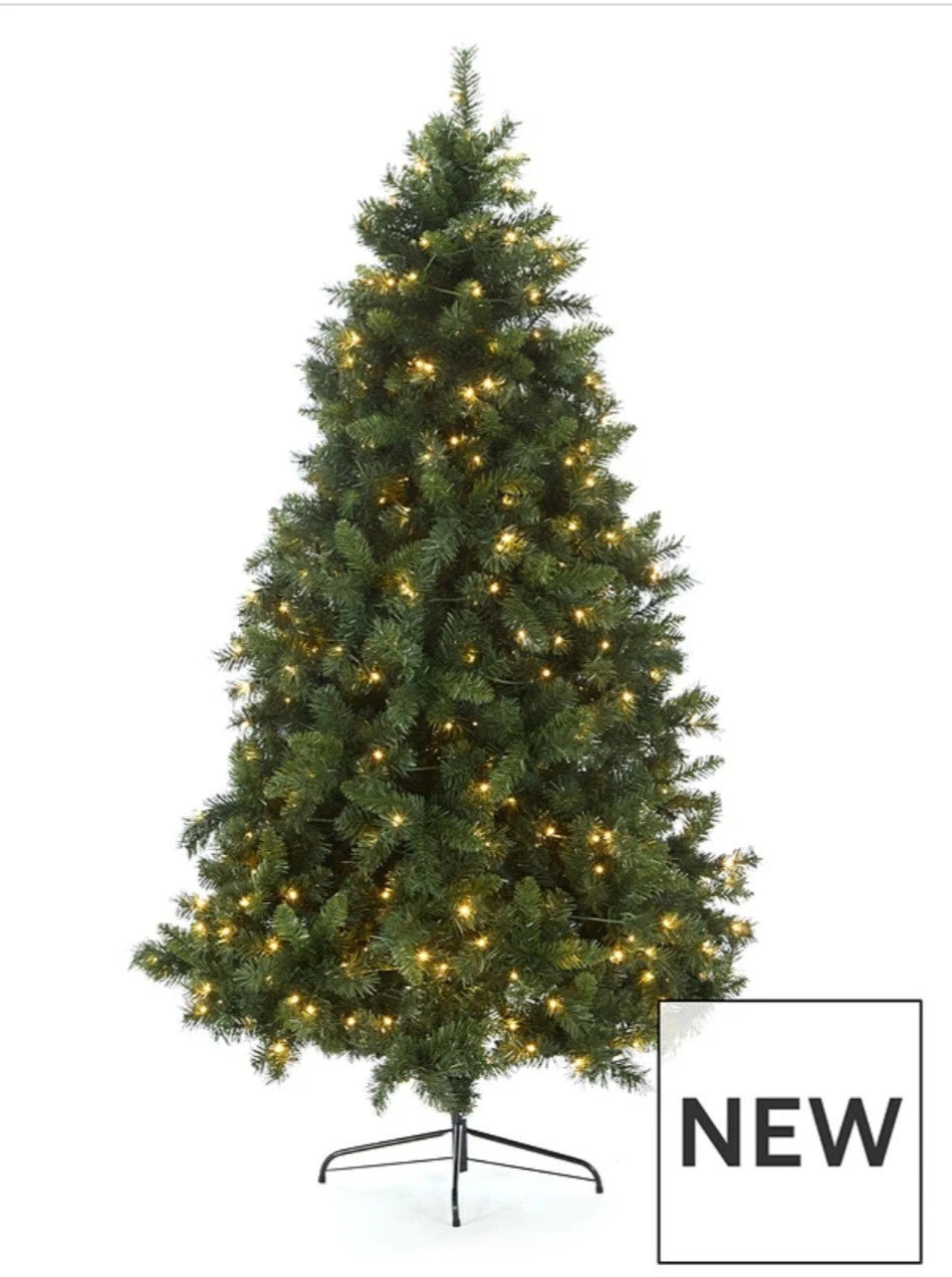 7ft Belvedere Pre Lit Multifunction Christmas Tree FAST DELIVERY