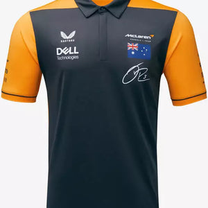 McLaren F1 2022 Adults Replica Drivers Polo Daniel Ricciardo Large