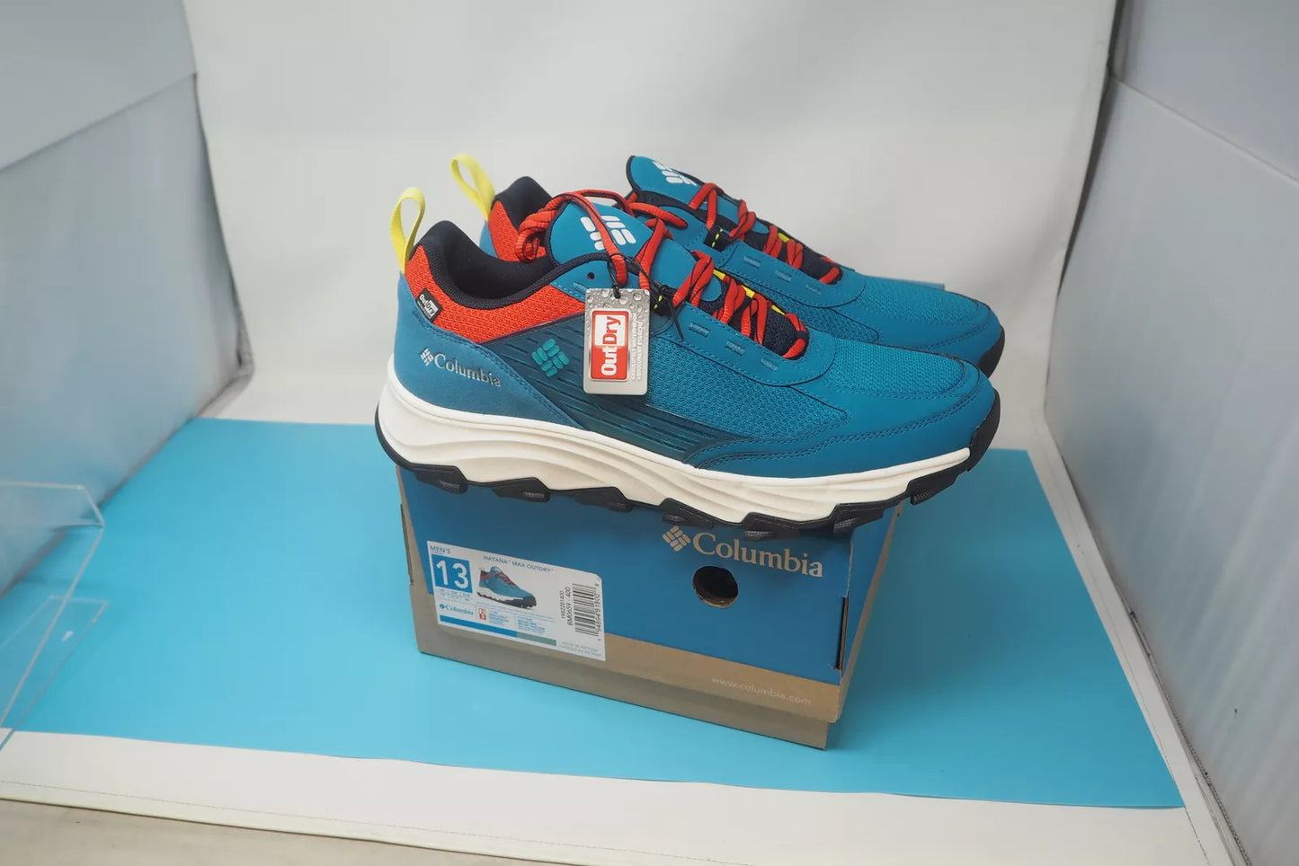 Columbia Men's Hatana Max Outdry Low Rise Trekking and Hiking Shoes UK 12