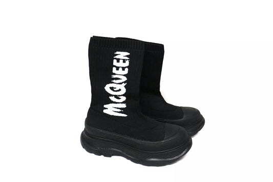 Alexander McQueen Tread sock-style boots UK4.5