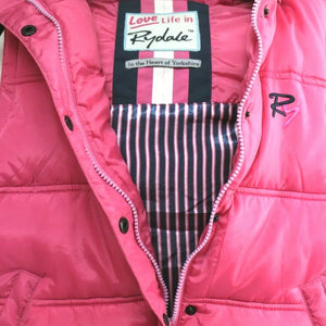 RYDALE WOMENS HAXBY GILET PINK SMALL