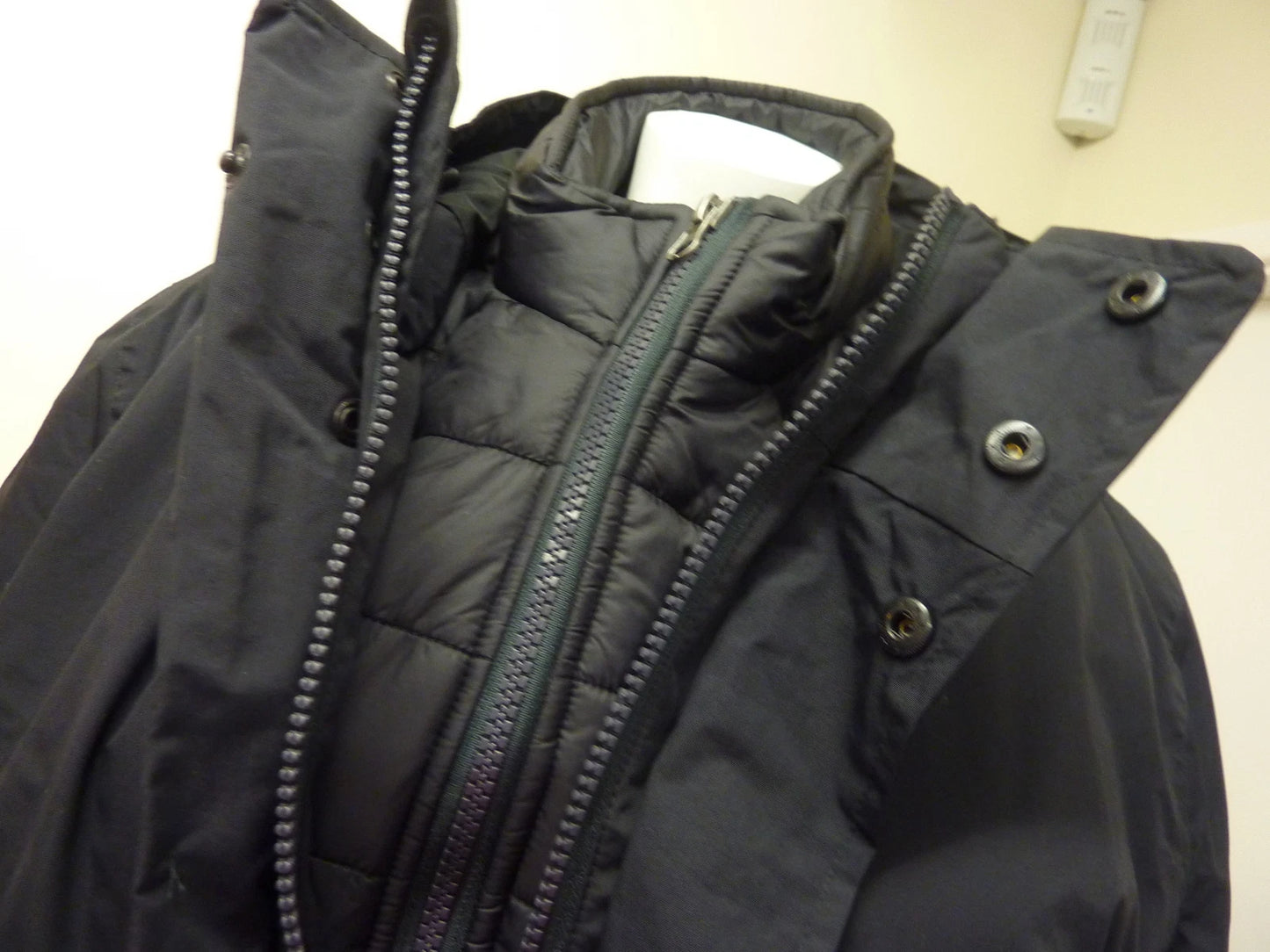 TUCANO URBANO MAGIC ADULT UNISEX PARKA JACKET-2IN1 BLACK