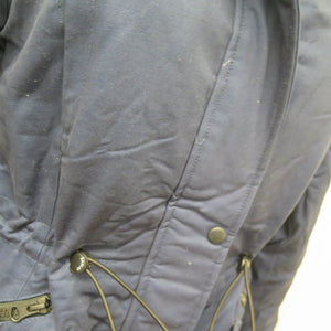 OROLAY DRAWSTRING WAIST FLEECE LINED PARKA-SMALL-BEACON BLUE