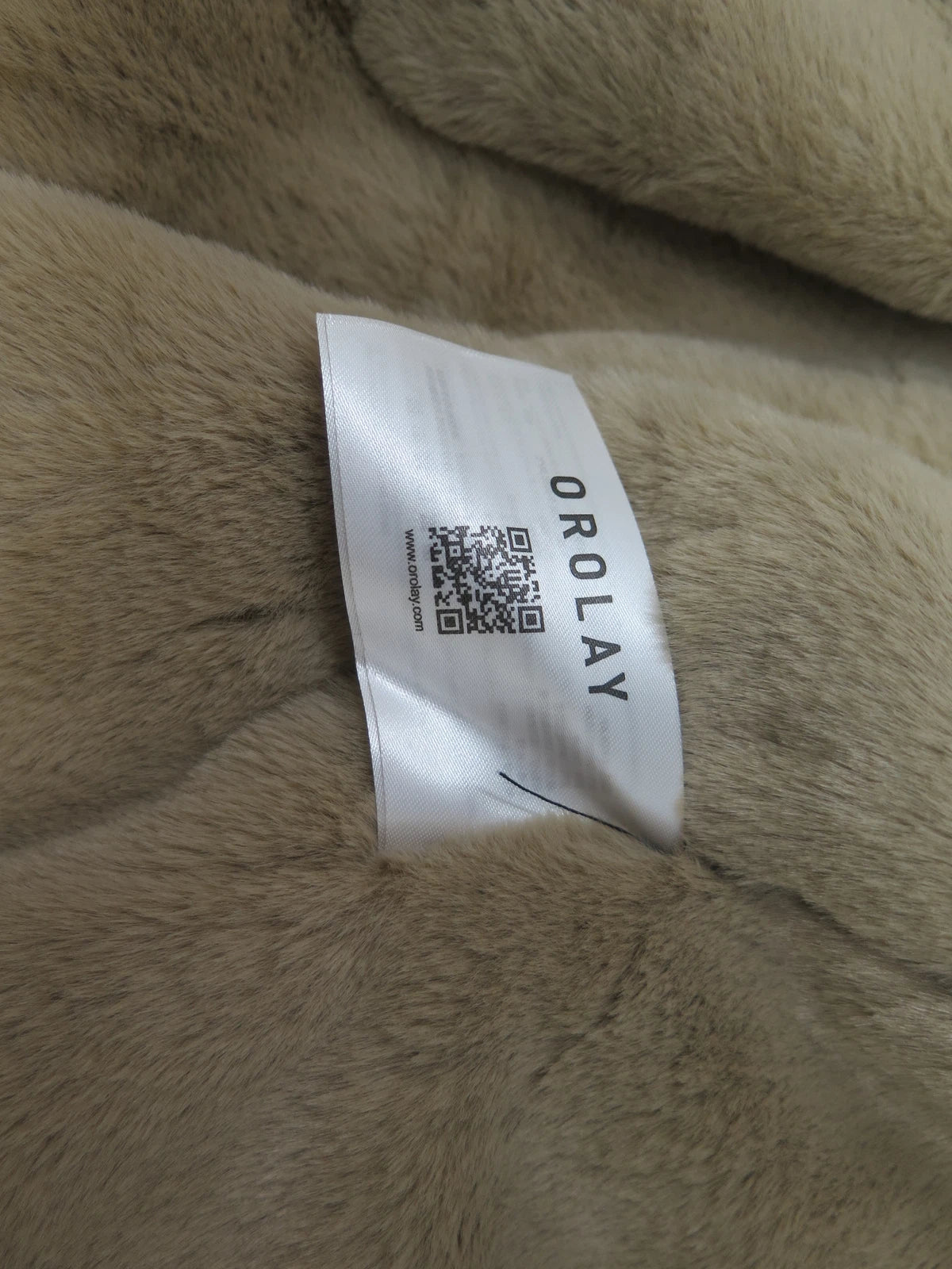 OROLAY DRAWSTRING WAIST FLEECE LINED PARKA-SMALL-BEACON BLUE