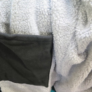 KIMYOU LONG SLEEVE CHANGING ROBE-BLACK/GREY-SMALL