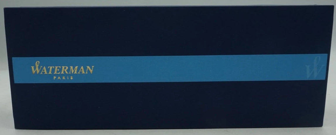 Waterman Expert Fountain Pen | Gloss Black with Chrome Trim | Medium Nib