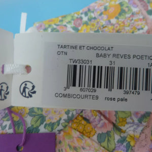 TARTINE ET CHOCOLAT-PINK FLORAL-AGE 1A